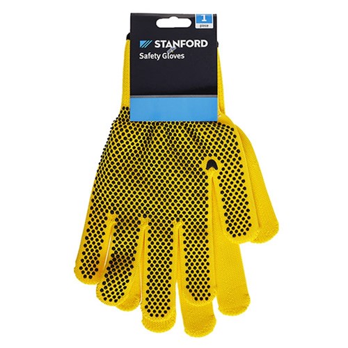 Gloves Safety Fluro Yellow
