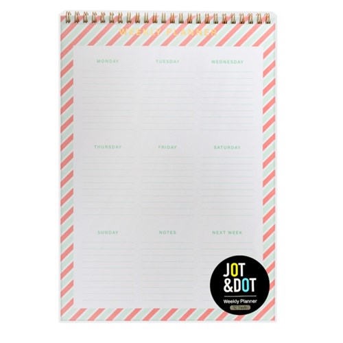 Planner Weekly A4 52 Sheets 80gsm Spiral P8.6 FSC Mix