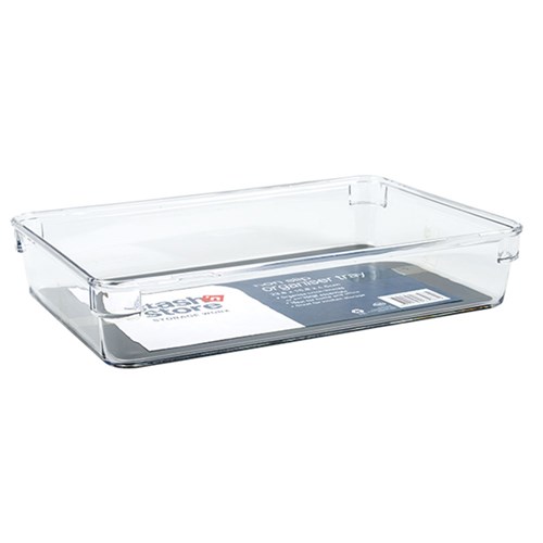 Storage Organiser Rectangle 23.8x15.8x4.5cm 208g PET TPR