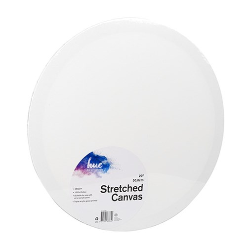 Canvas Art 1Pk 18mm 20in MDF Board Round