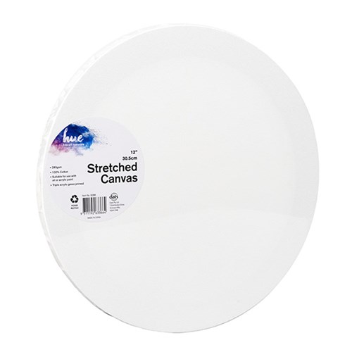 Canvas Art 1Pk 18mm 12in MDF Board Round