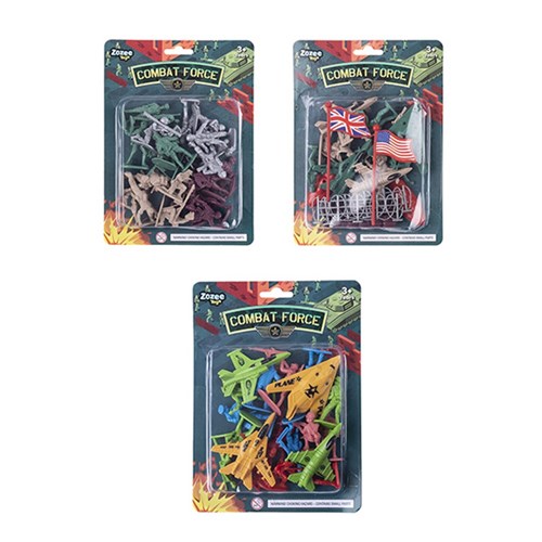 Toys Army Men Playset 3 Asstd