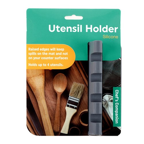 Silicone Style Utensil Holder 14x14x3.7cm 80gr