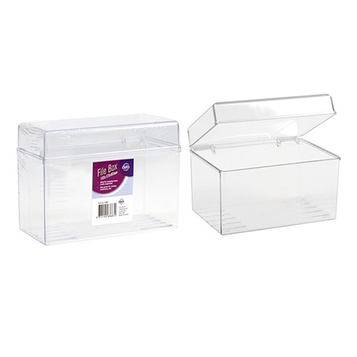 File Box Clear 16.5x12.5x9.5cm
