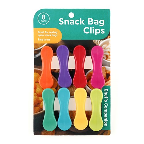 Sealing Clips Plastics 8pk 6.5x2cm