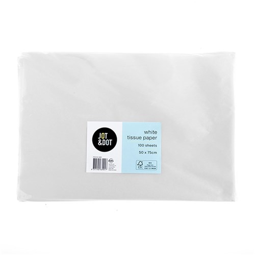 Tissue Paper White 17g 100 Sheet P2.6 FSC Mix Credit