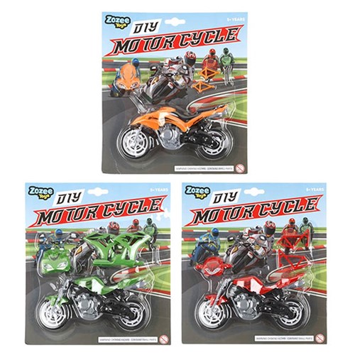 Toys Motorcycle 3 Asstd Cols