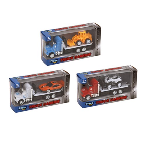 Toys Truck Carrier 3 Asst Cols