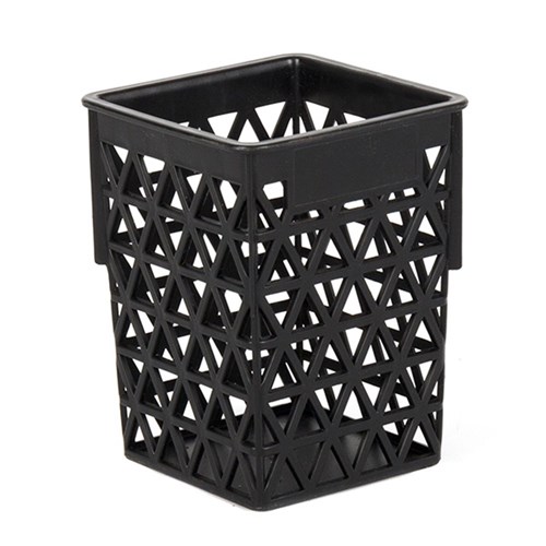 Storage Stationery Holder Misc PP 76x76x101mm Black