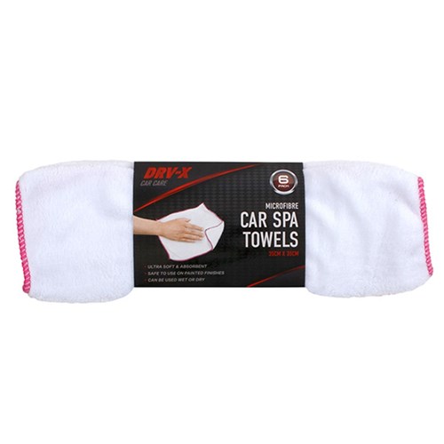 Microfibre Ultra Soft Spa Towel Pk6 35x35cm