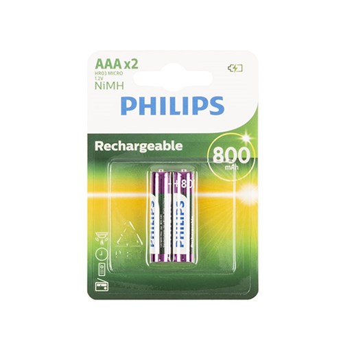 Battery Philips Multilife AAA R03NM 2Pk