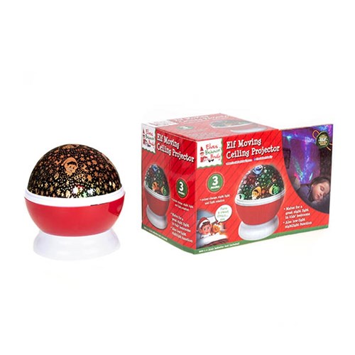 Xmas Elves BB Ceiling Projector Night Light 3 Modes