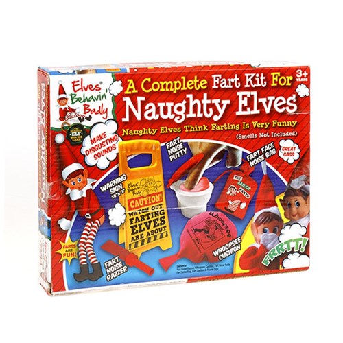 Xmas Elves BB Elf Complete Fart Kit for Naughty Elves