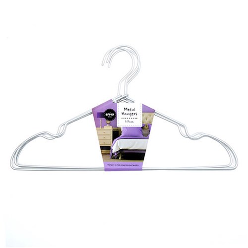 Hanger Aluminium Suit 3pk 40x21cm