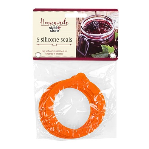 Silicone Seal for Clip Jar 6pk