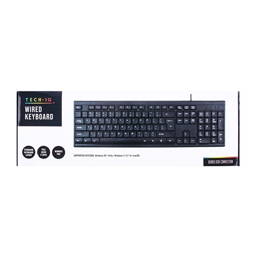 Keyboard Wired Black