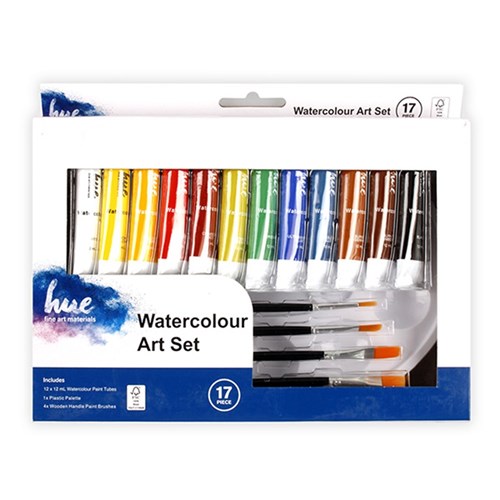 Watercolour Art Set 17Pc W16.2 FSC 100%