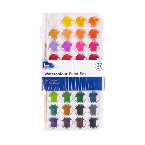 Watercolour Paint Set 36Col W16.2 FSC 100%