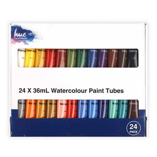 Paint Tubes Watercolour Pk24 36ml