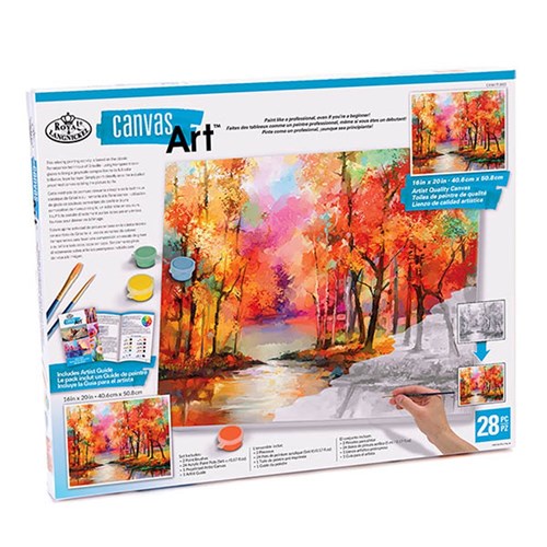Canvas Art Landscape Stream