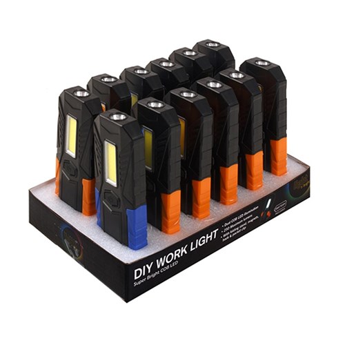 Light COB DIY Work w Hook / Magnets / Stand B/OP PDQ