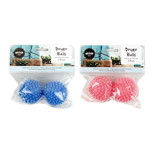 Dryer Balls Dia7cm 2 Asst Cols
