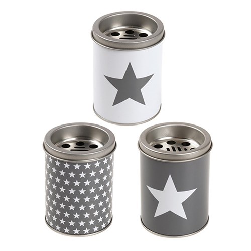 Ashtray Bucket w Print 10x7cm 3 Asst Designs