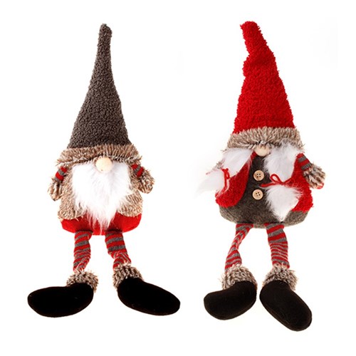 Plush Xmas Gnome Toy 11.9x20.3x38.1cm