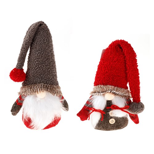 Plush Xmas Gnome Toy 10.1x7.6x22.8cm