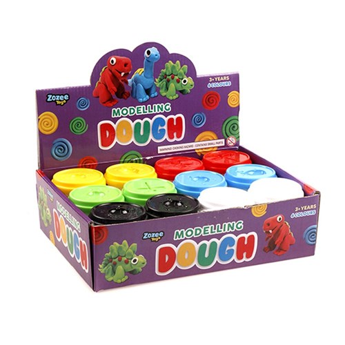 Toys Clay Modelling 6 Asst Cols