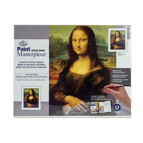 Paint Your Own Masterpiece Mona Lisa