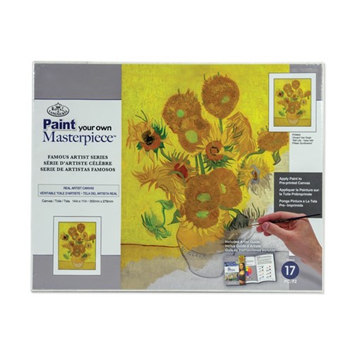 Paint Your Own Masterpiece Sunflowers