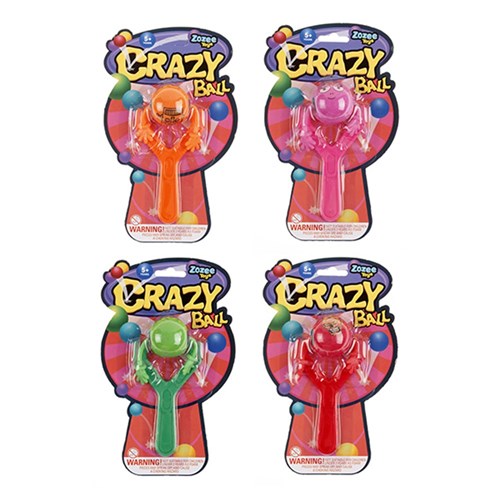 Toys Ball Crazy 4 Asst Cols