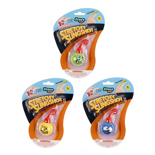 Toys Finger Stretchy Shot 3 Asst Cols