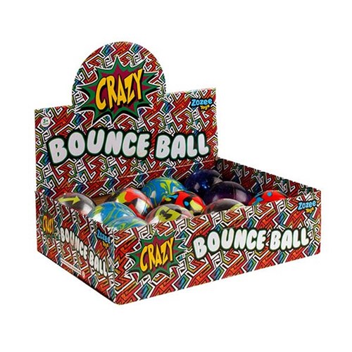 Toys Ball Bounce 10cm Asst Cols