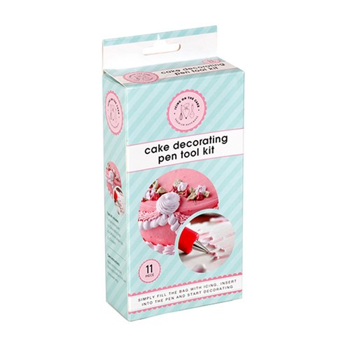 Cake Piping Pen w 2 Nozzles