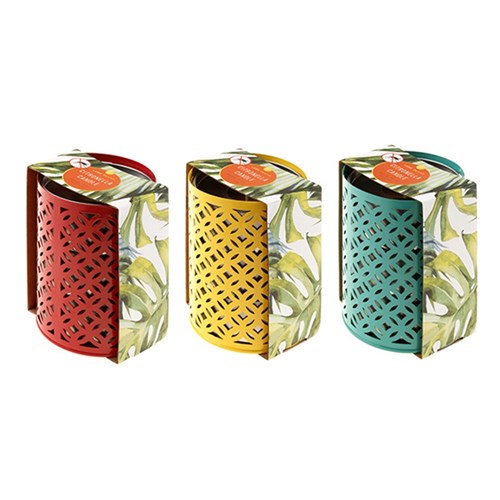 Candle Citronella in Tin 3pk w Set 10x14cm 10hrs Each
