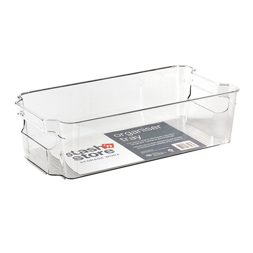 PET Organiser Tray Rectangle 31x16x8.5cm