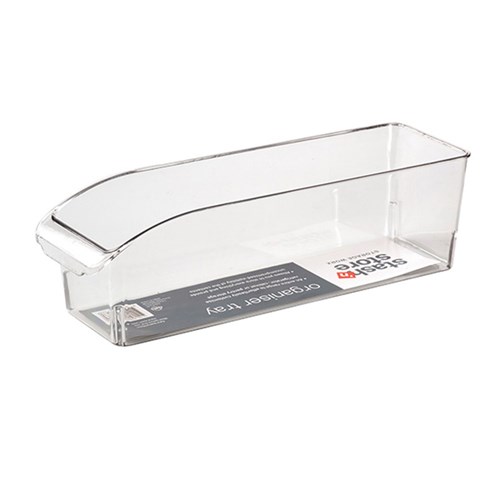 PET Organiser Tray Rectangle 31.2x10x9cm