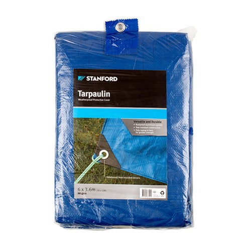 Tarpaulin Blue 1Pk 600x360cm / 20x12ft