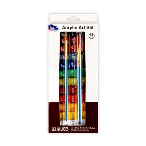 Acrylic Art Set 14Pc W16.2 FSC 100%