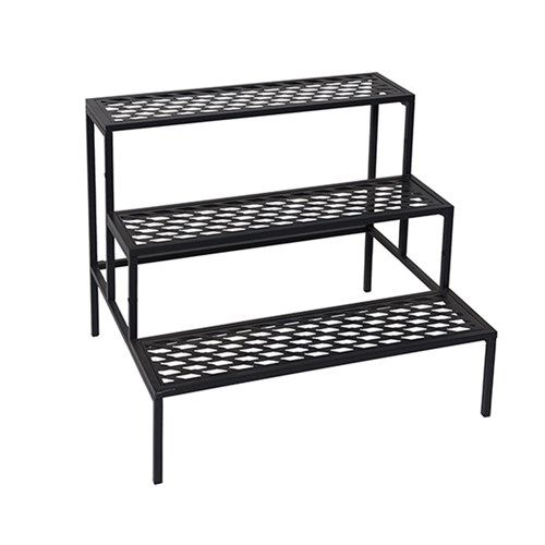 Plant Stand 3 Tier Metal w/o Front Panel