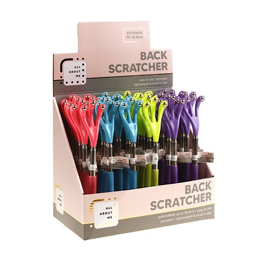 Scratcher Back Extendable 18.5cm to 63cm  Asst Cols