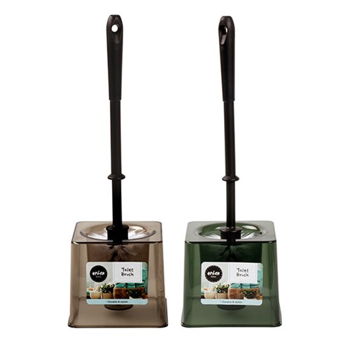 PET Toilet Brush 11.5x11.5x10cm 2 Asst Cols