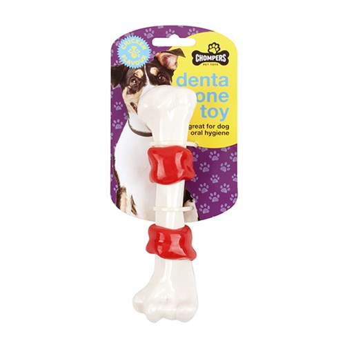 Dog Toy Denta Bone Flavoured 17cm Nylon/TPR