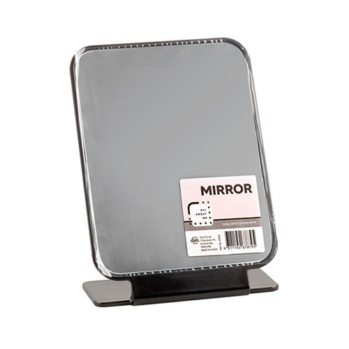 Mirror Rectangle w Stand 18.5x14.5x6.5cm 195gr
