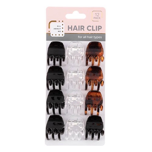Hair Clips 12pk 2.3cm