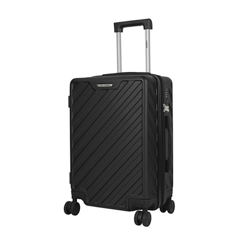 Luggage Set 3 ABS 8 Wheels 50/60/70 Expandable Black