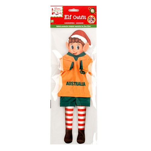 Xmas Elves BB Elf Rugby Player Outfit