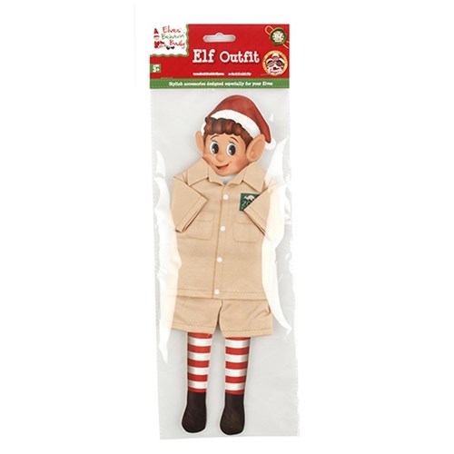 Xmas Elves BB Zoo Keeper Outfit